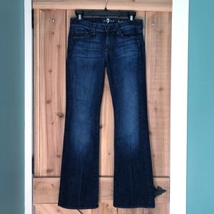 7 For All Mankind Dark Bootcut Flare Jeans